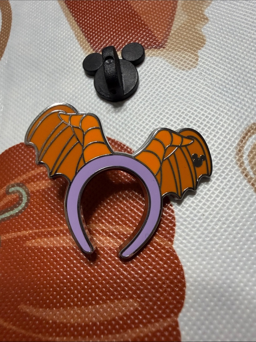 Disney figment Headband Enamel Pin - Purple Accent